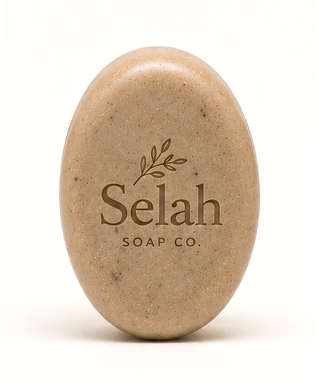 Upright view of Mercy soap